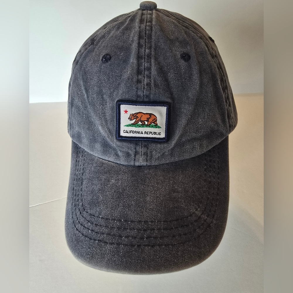 California Republic Blue Baseball Cap Clean - Picture 2 of 5